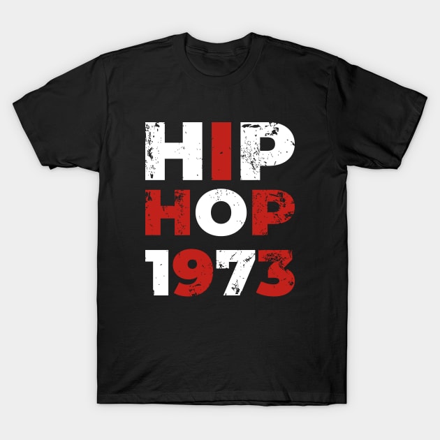 Hip hop 1973 | grunge T-Shirt by Nana On Here